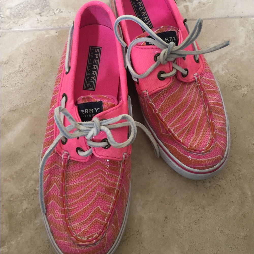 Women’s Sperry Topsider Sequin Boat Shoes